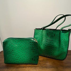 Kelly Green Shoulder Bag / Tote